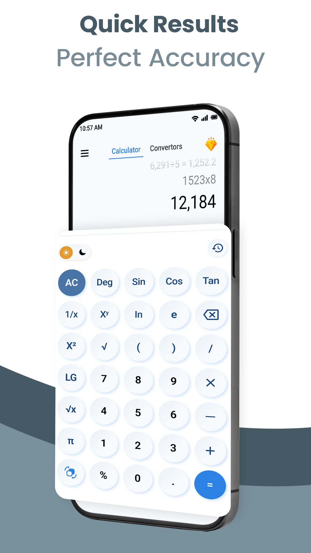 اسکرین شات 3 برنامه Smart Scientific Calculator