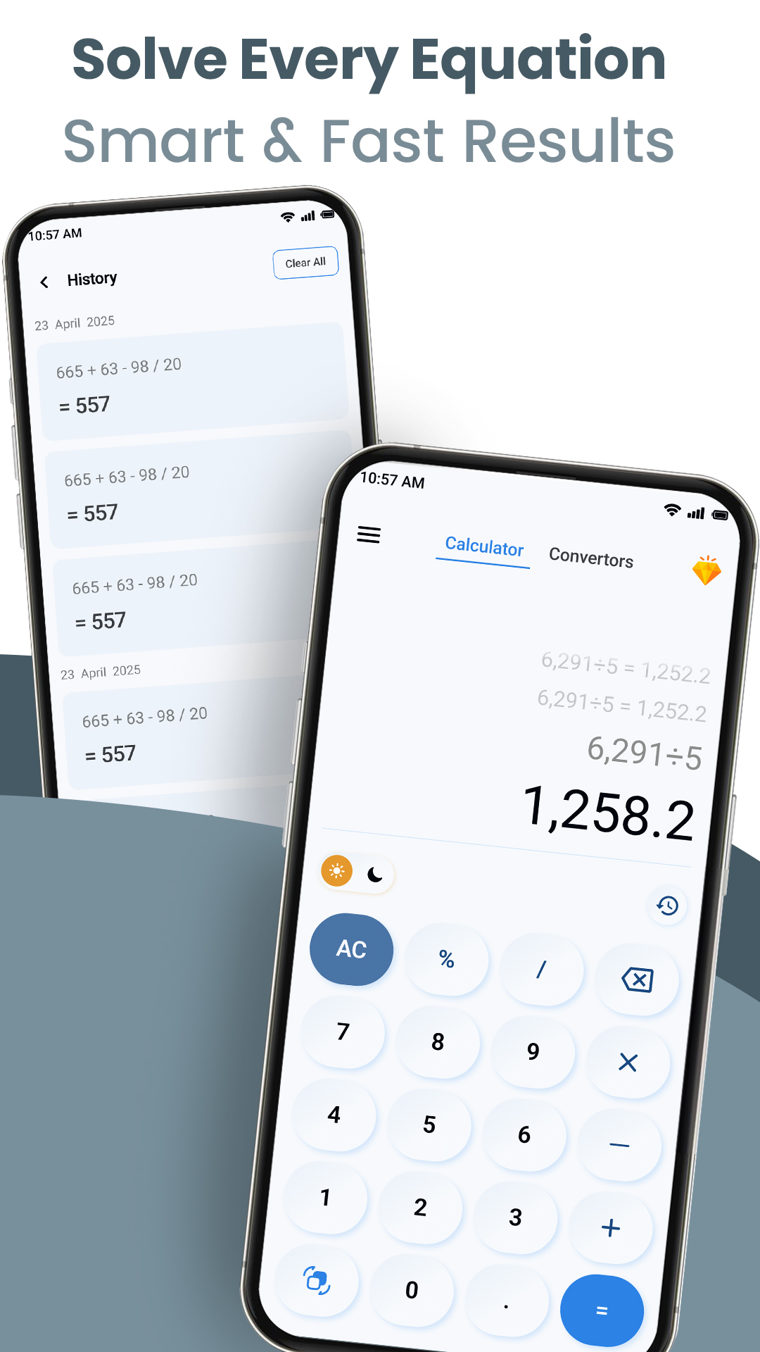 اسکرین شات 2 برنامه Smart Scientific Calculator