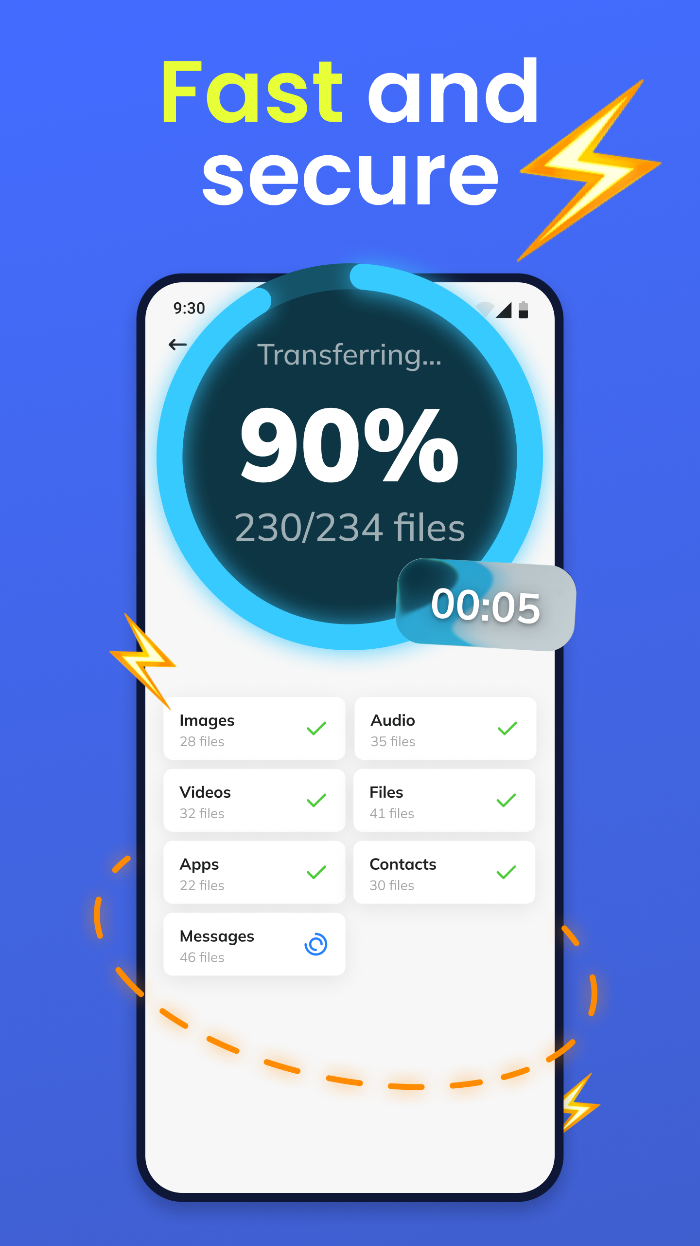 اسکرین شات 3 برنامه Smart switch - copy my data