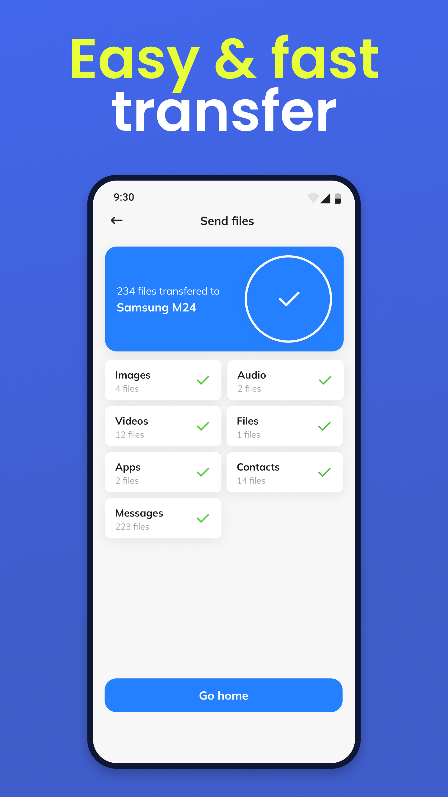 اسکرین شات 7 برنامه Smart switch - copy my data
