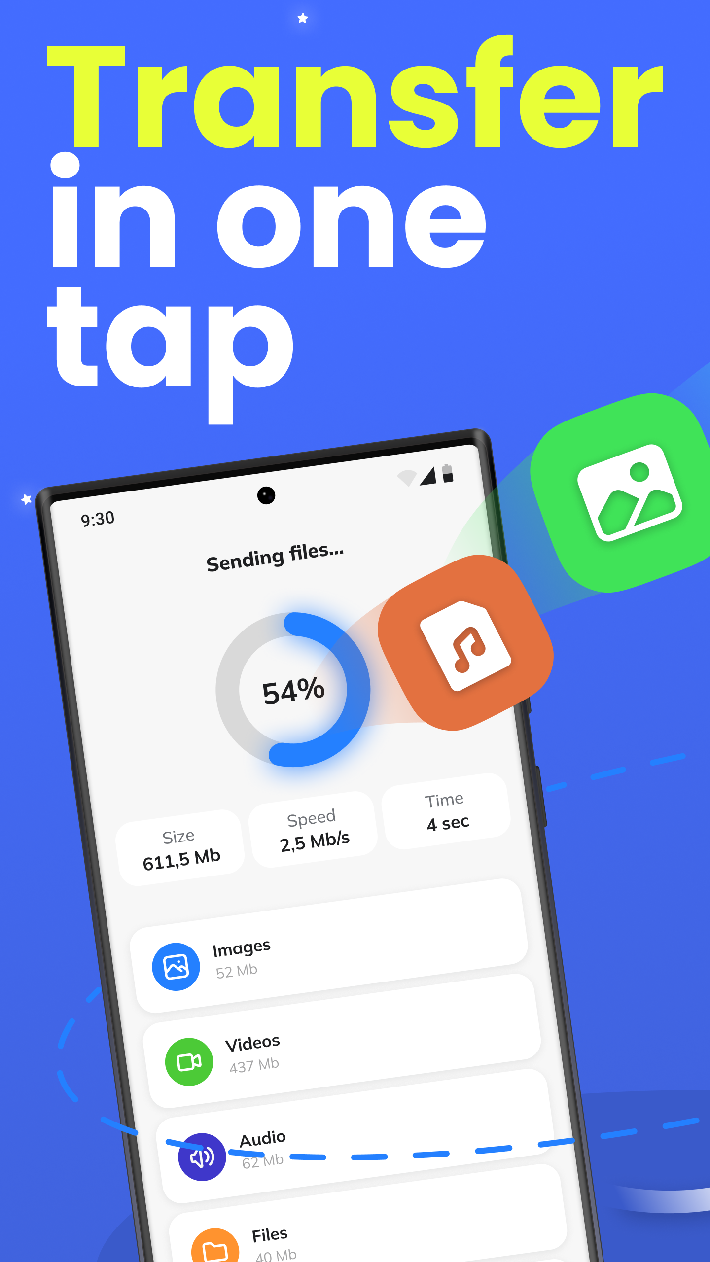 اسکرین شات 1 برنامه Smart switch - copy my data