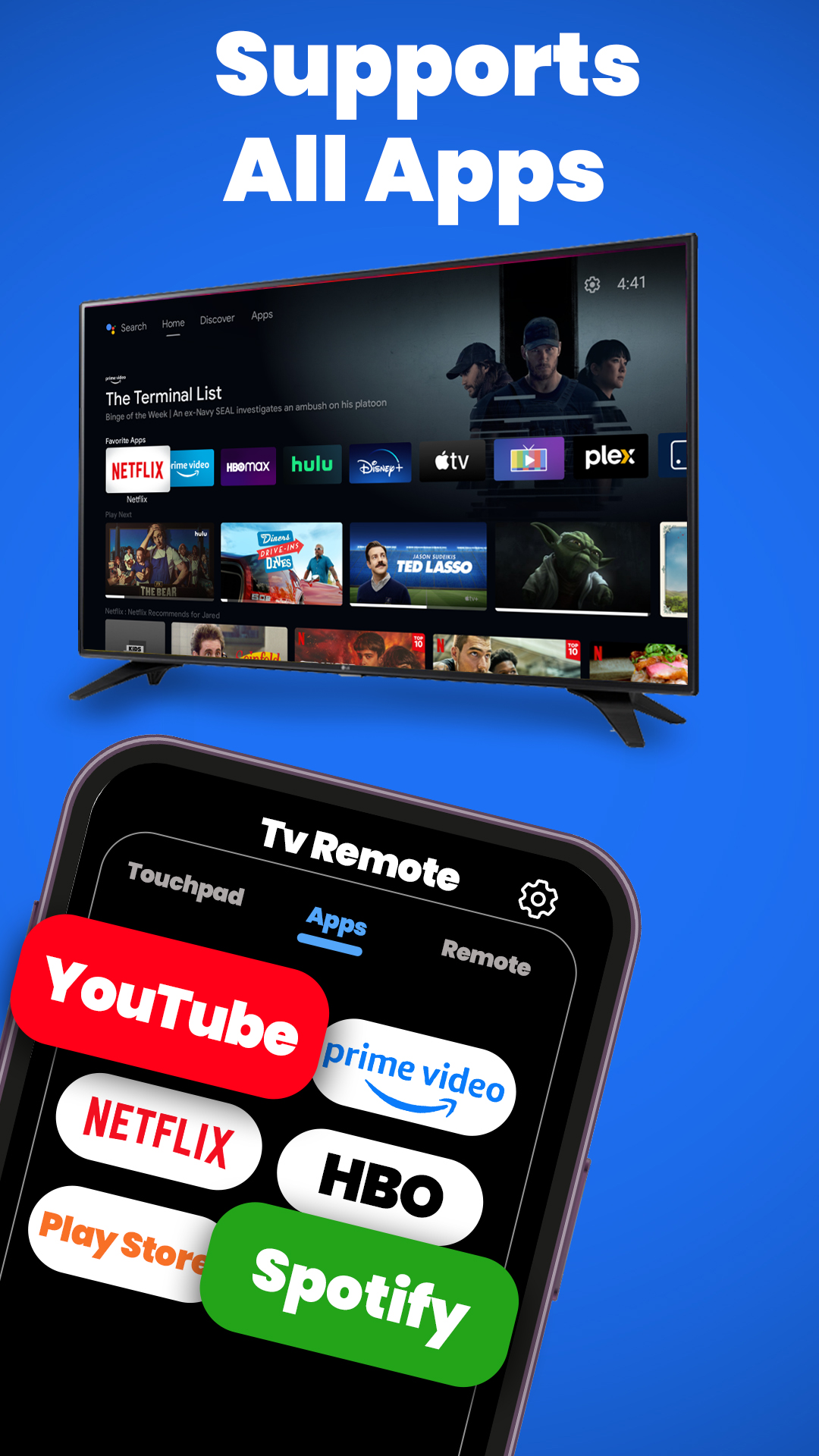 اسکرین شات 2 برنامه TV Remote control App