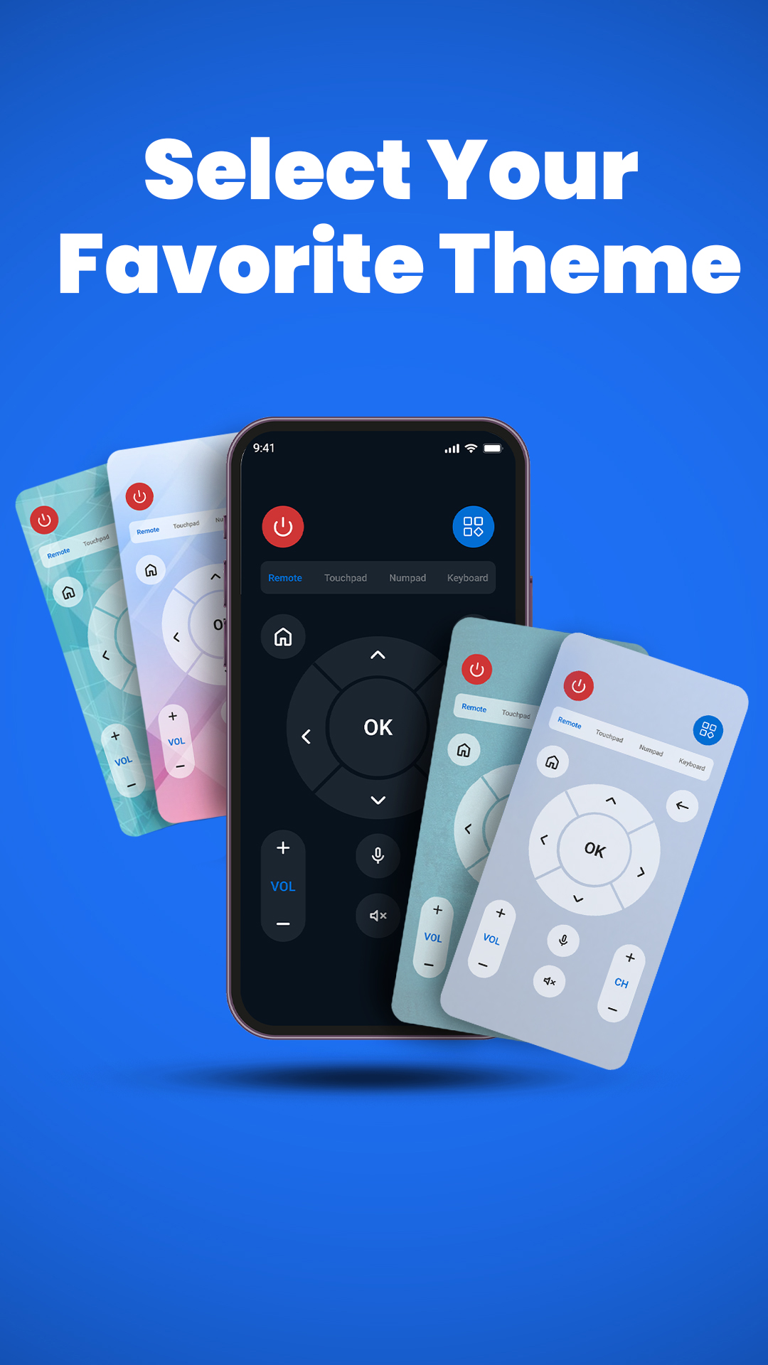 اسکرین شات 6 برنامه TV Remote control App