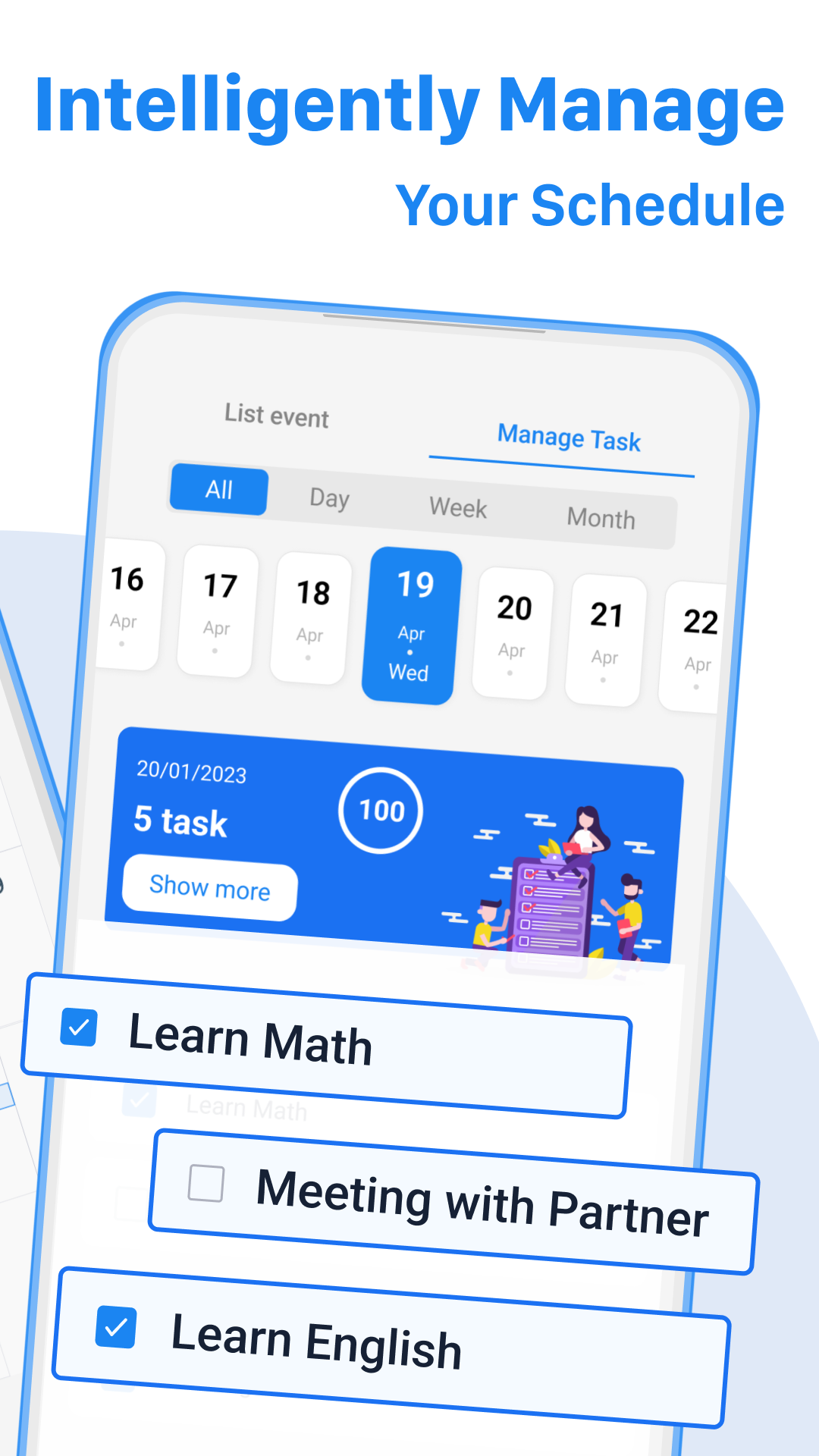 اسکرین شات 2 برنامه Calendar: Schedule Planner