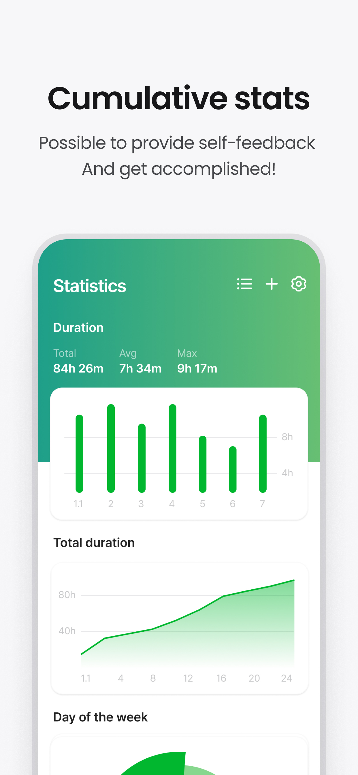 اسکرین شات 5 برنامه Dote Timer - time management