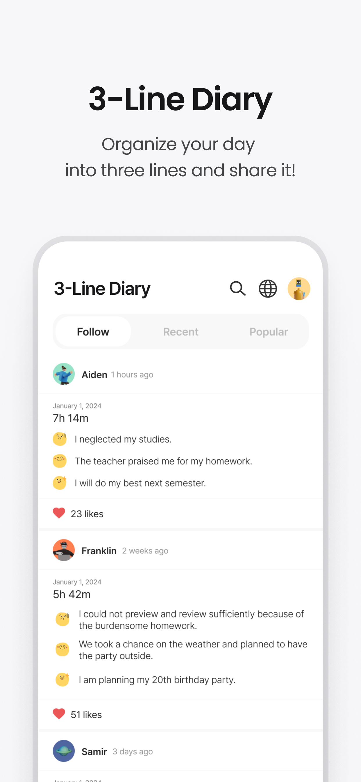 اسکرین شات 7 برنامه Dote Timer - time management