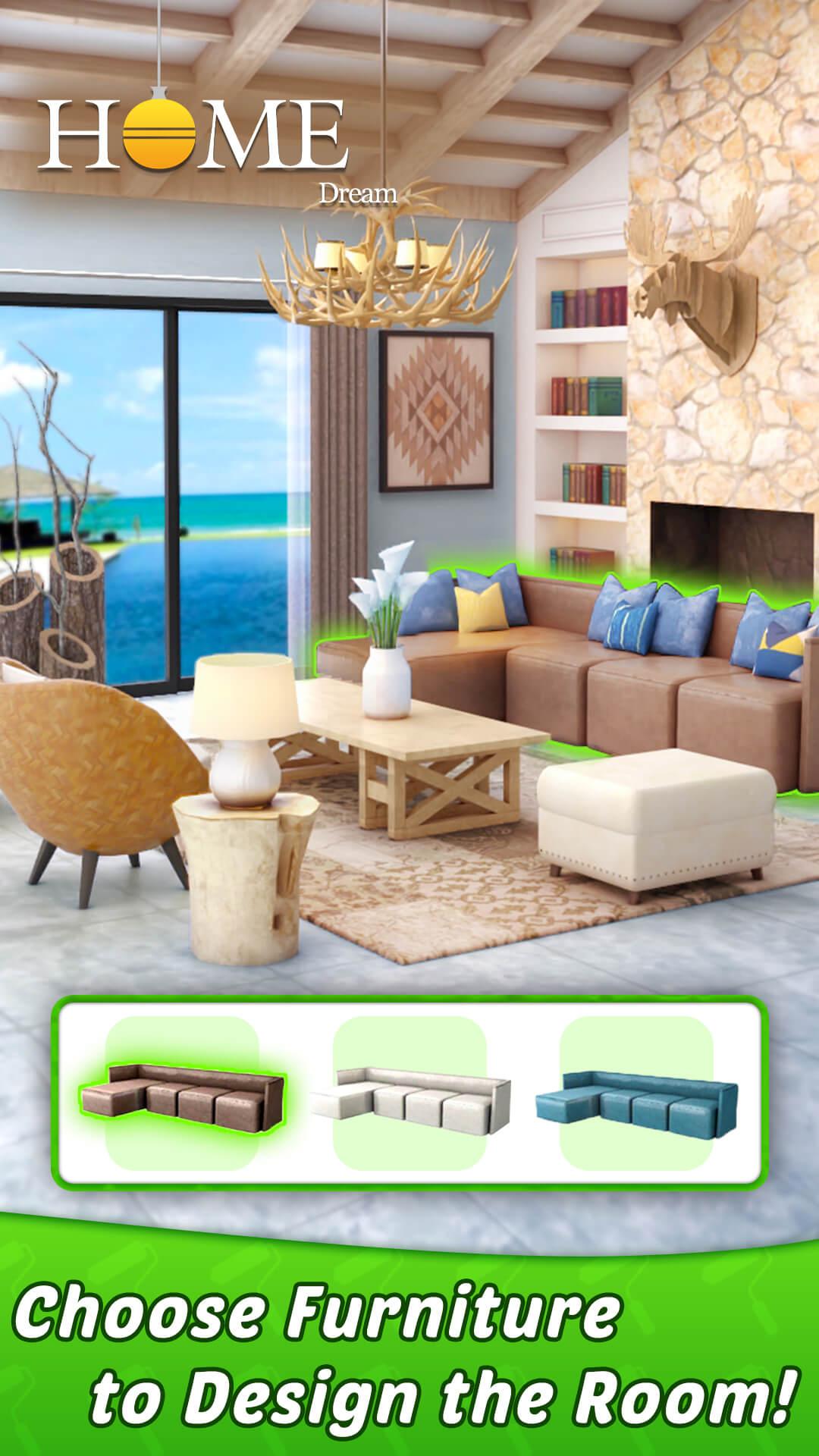 اسکرین شات 1 بازی Home Dream: Makeover Games