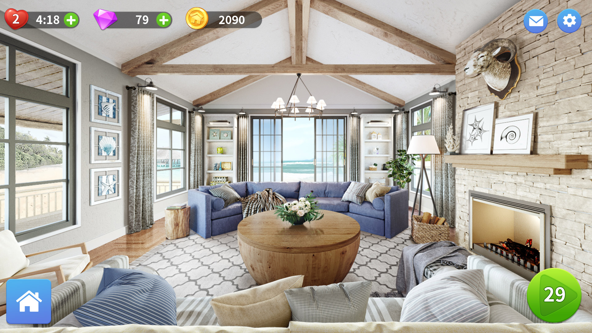 اسکرین شات 2 بازی Makeover Connect: Decor Life