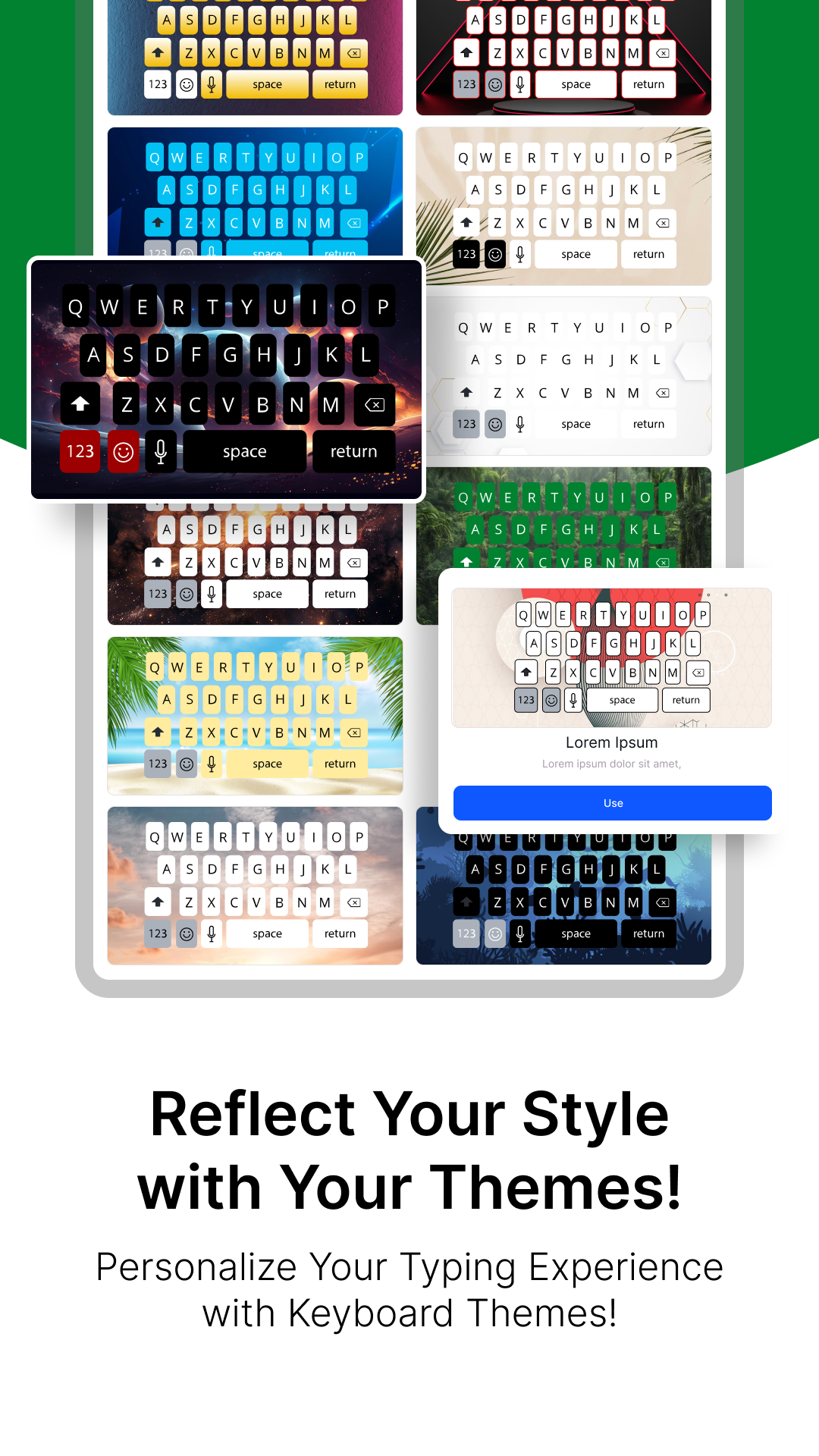 اسکرین شات 1 برنامه Translate & Smart Keyboard