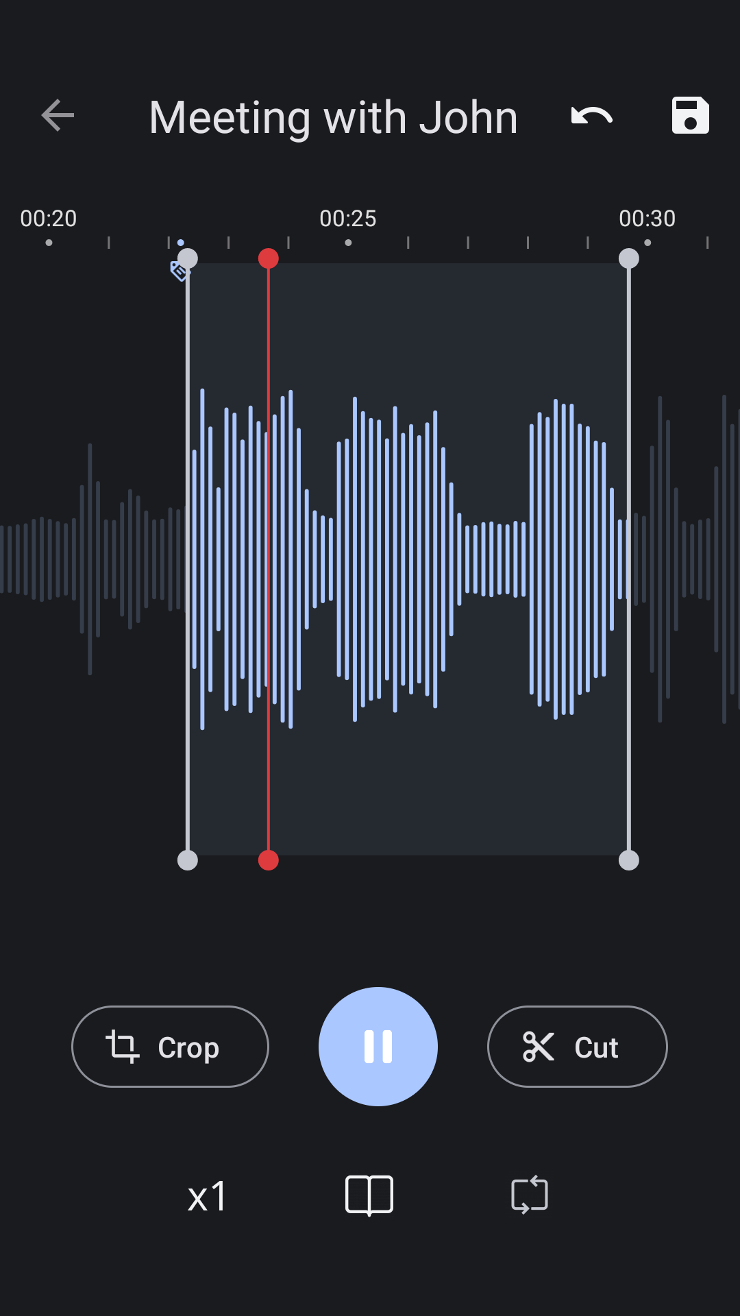 اسکرین شات 3 برنامه Audio Recorder