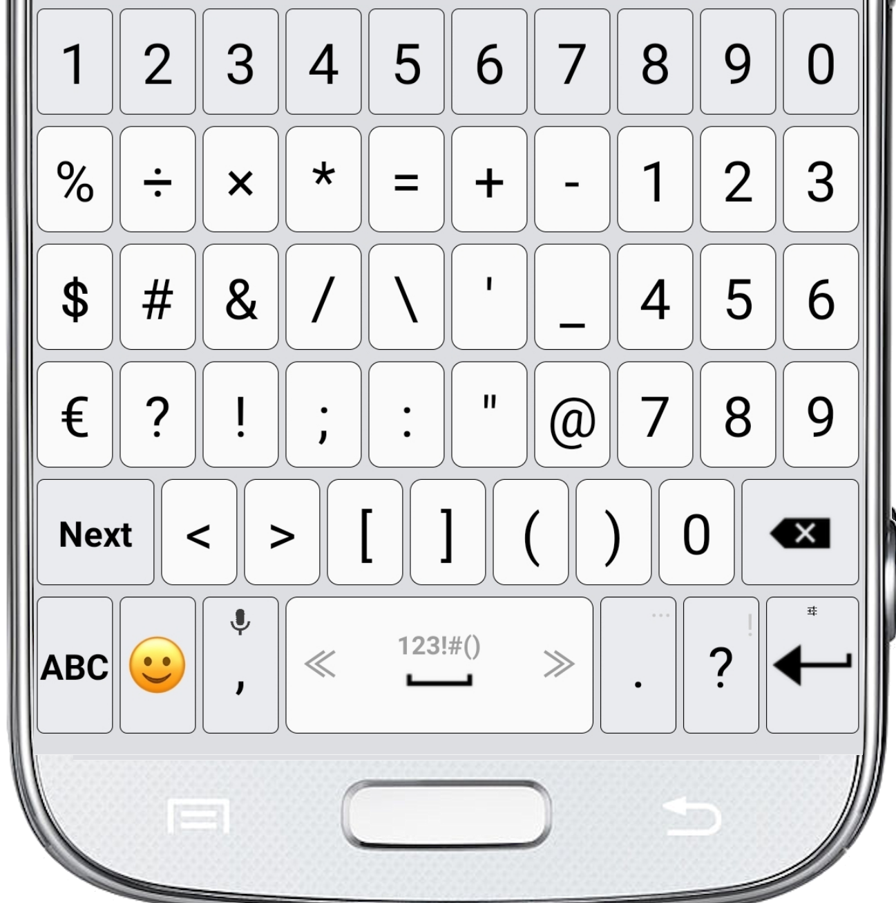اسکرین شات 8 برنامه Emoji Keyboard