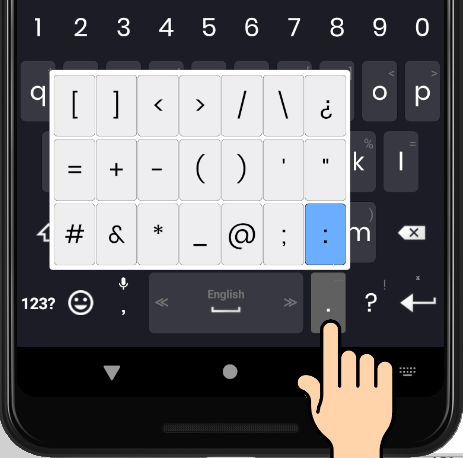 اسکرین شات 7 برنامه Emoji Keyboard