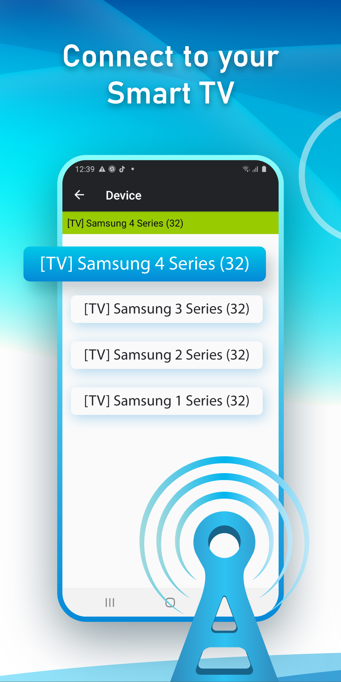 اسکرین شات 6 برنامه Remote Control for Samsung TV