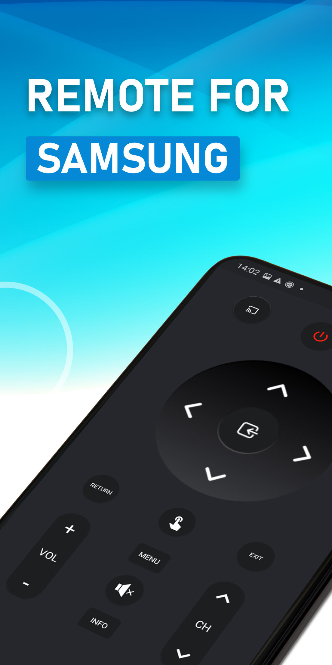 اسکرین شات 1 برنامه Remote Control for Samsung TV