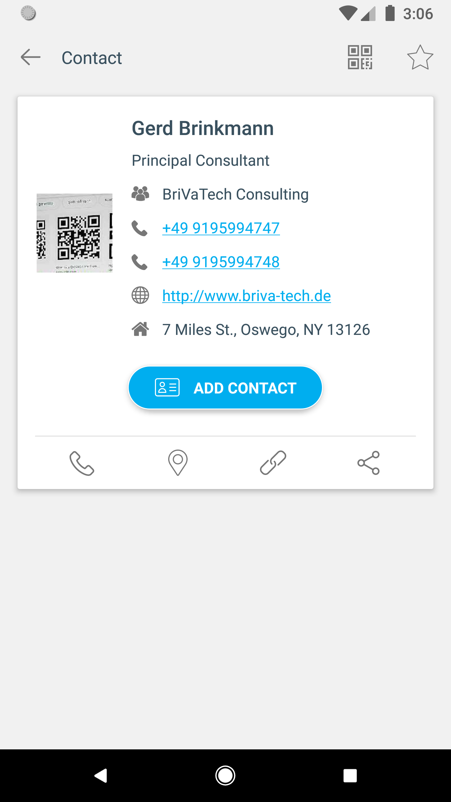 اسکرین شات 3 برنامه QR Code & Barcode Scanner