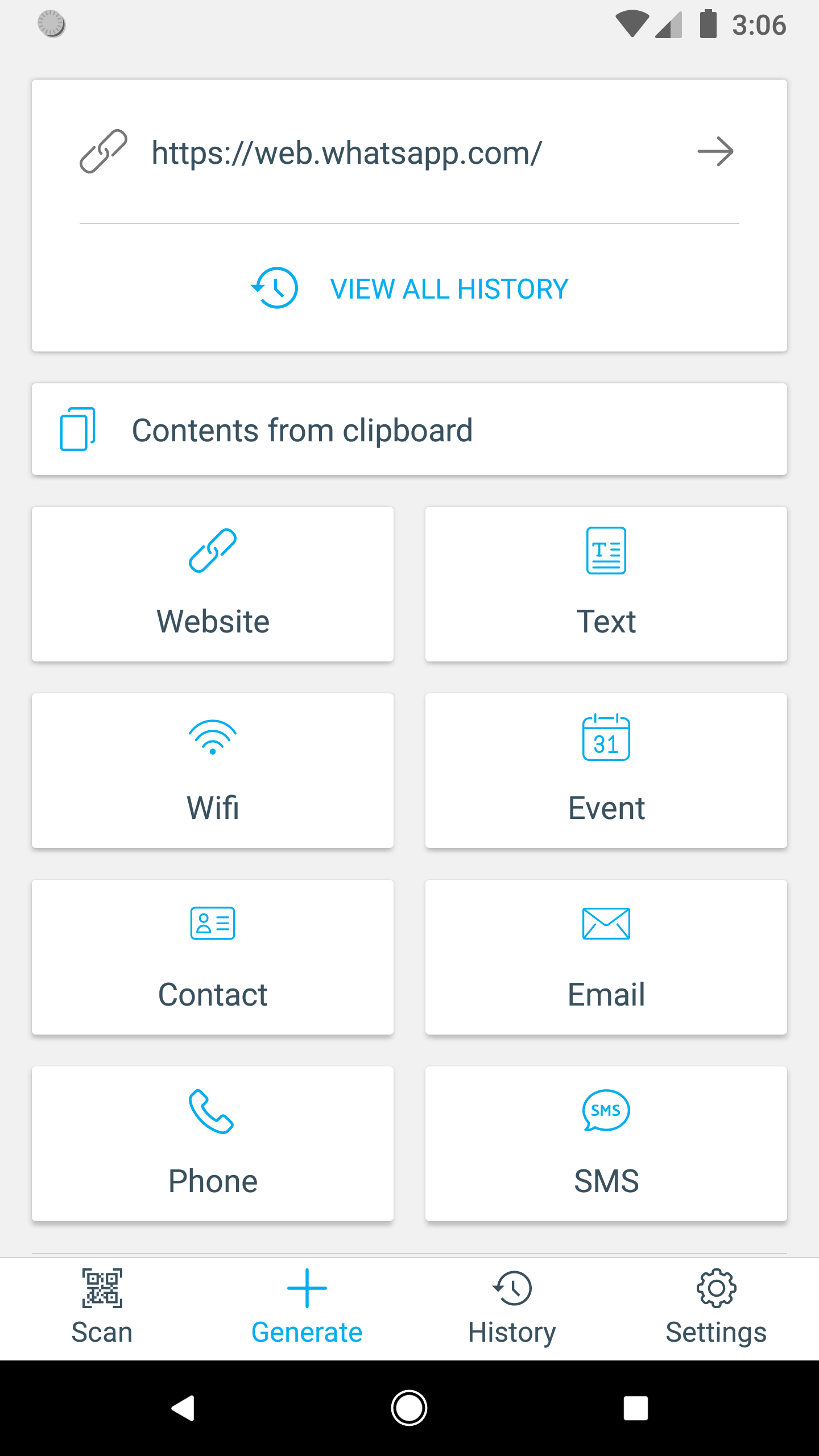 اسکرین شات 6 برنامه QR Code & Barcode Scanner