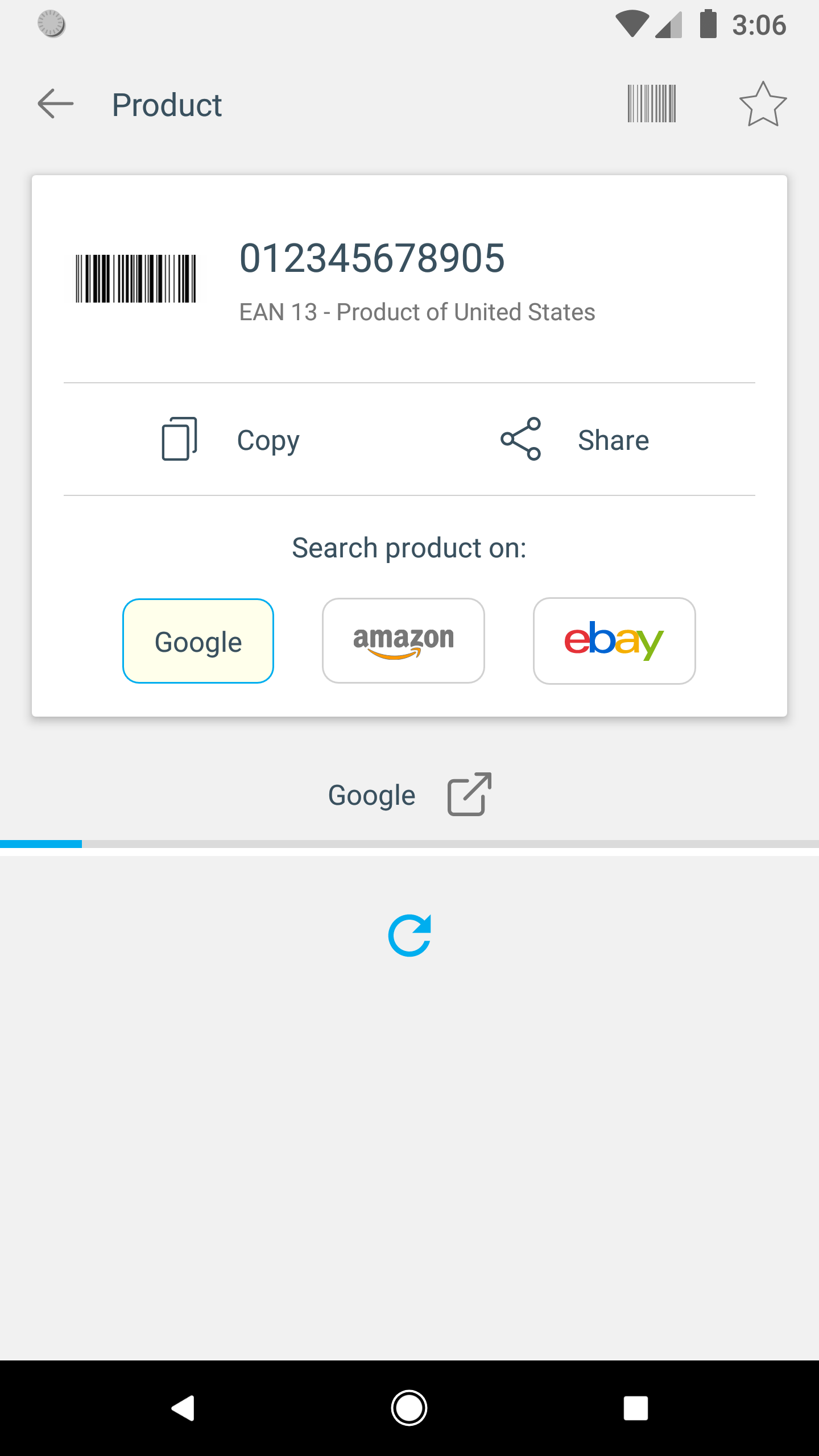 اسکرین شات 4 برنامه QR Code & Barcode Scanner