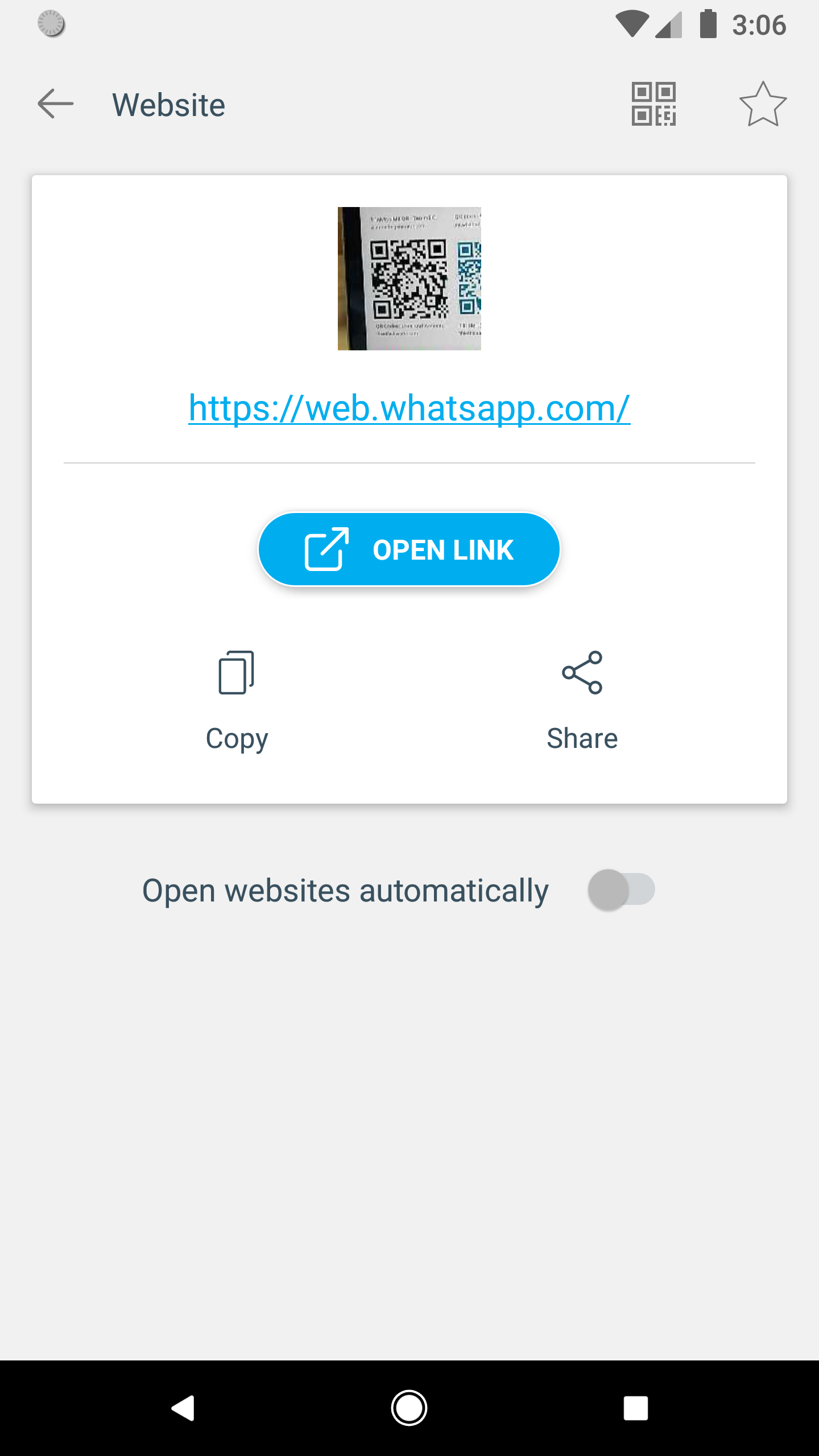 اسکرین شات 2 برنامه QR Code & Barcode Scanner