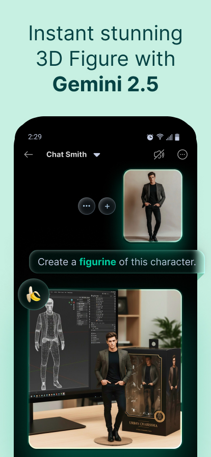 اسکرین شات 3 برنامه AI Chat Smith Smart Assistant