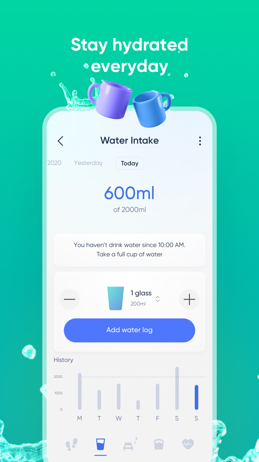 اسکرین شات 3 برنامه Fitness Band - Fitness Tracker