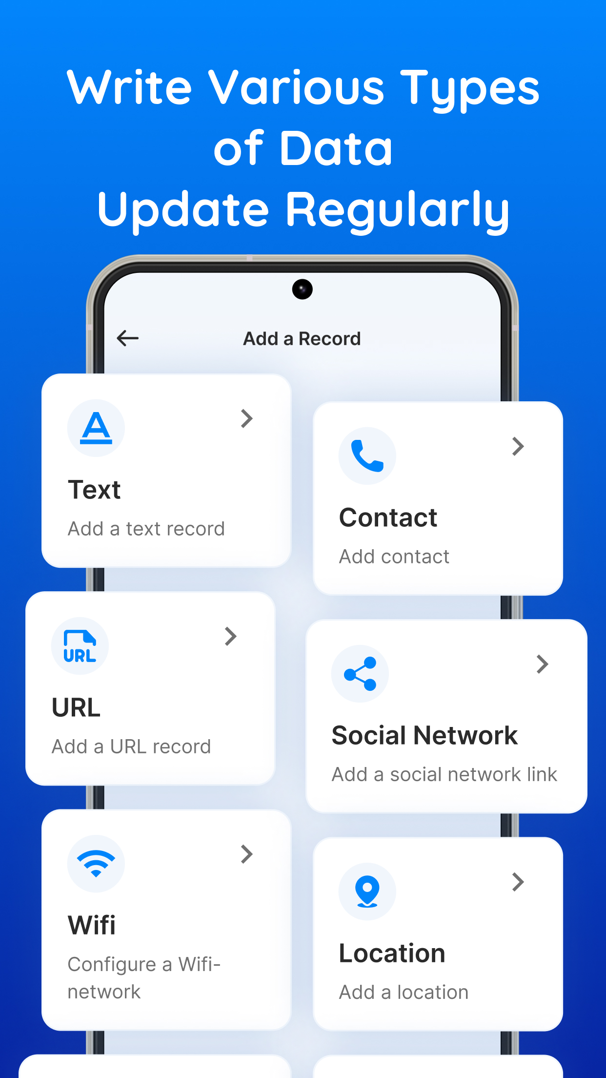 اسکرین شات 3 برنامه NFC Tags: Card Reader & Writer