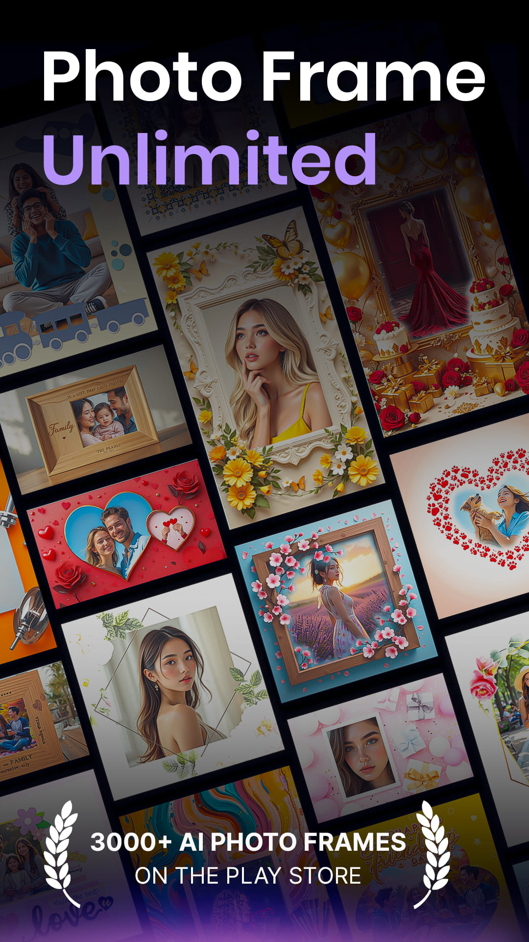 اسکرین شات 1 برنامه Photo Frames