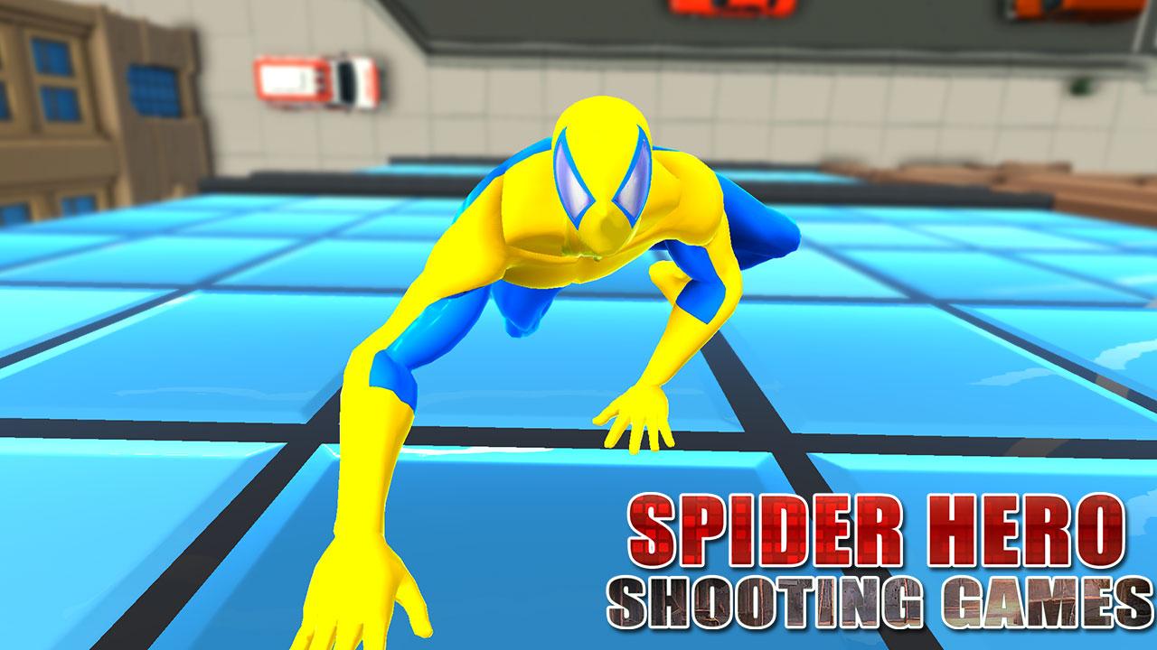 اسکرین شات 4 بازی Spider Hero Man Shooting Games