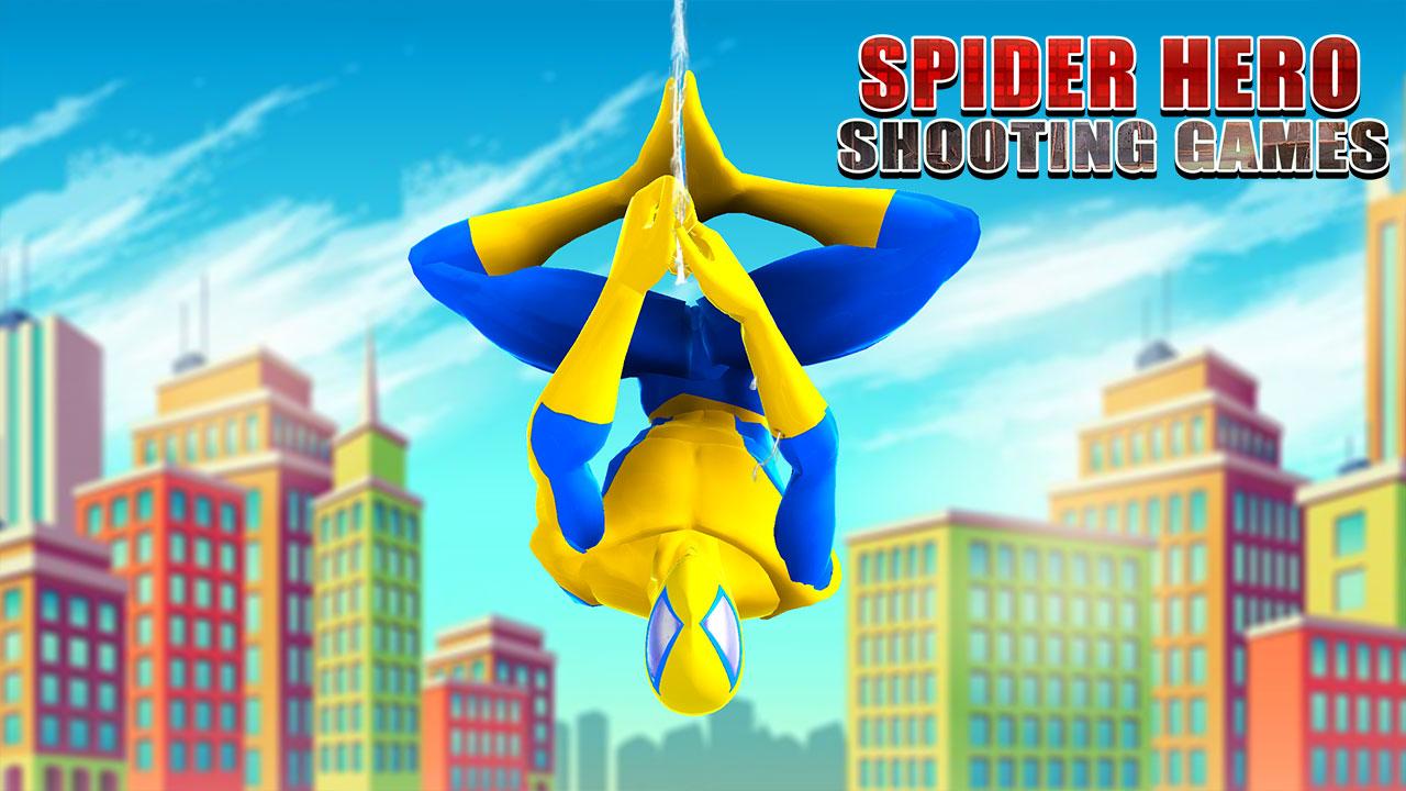 اسکرین شات 6 بازی Spider Hero Man Shooting Games