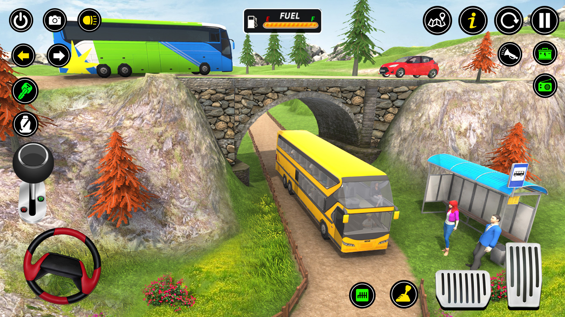 اسکرین شات 3 بازی Bus Driving Sim: Bus Simulator