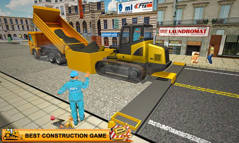 اسکرین شات 1 بازی City Construction Game Offline