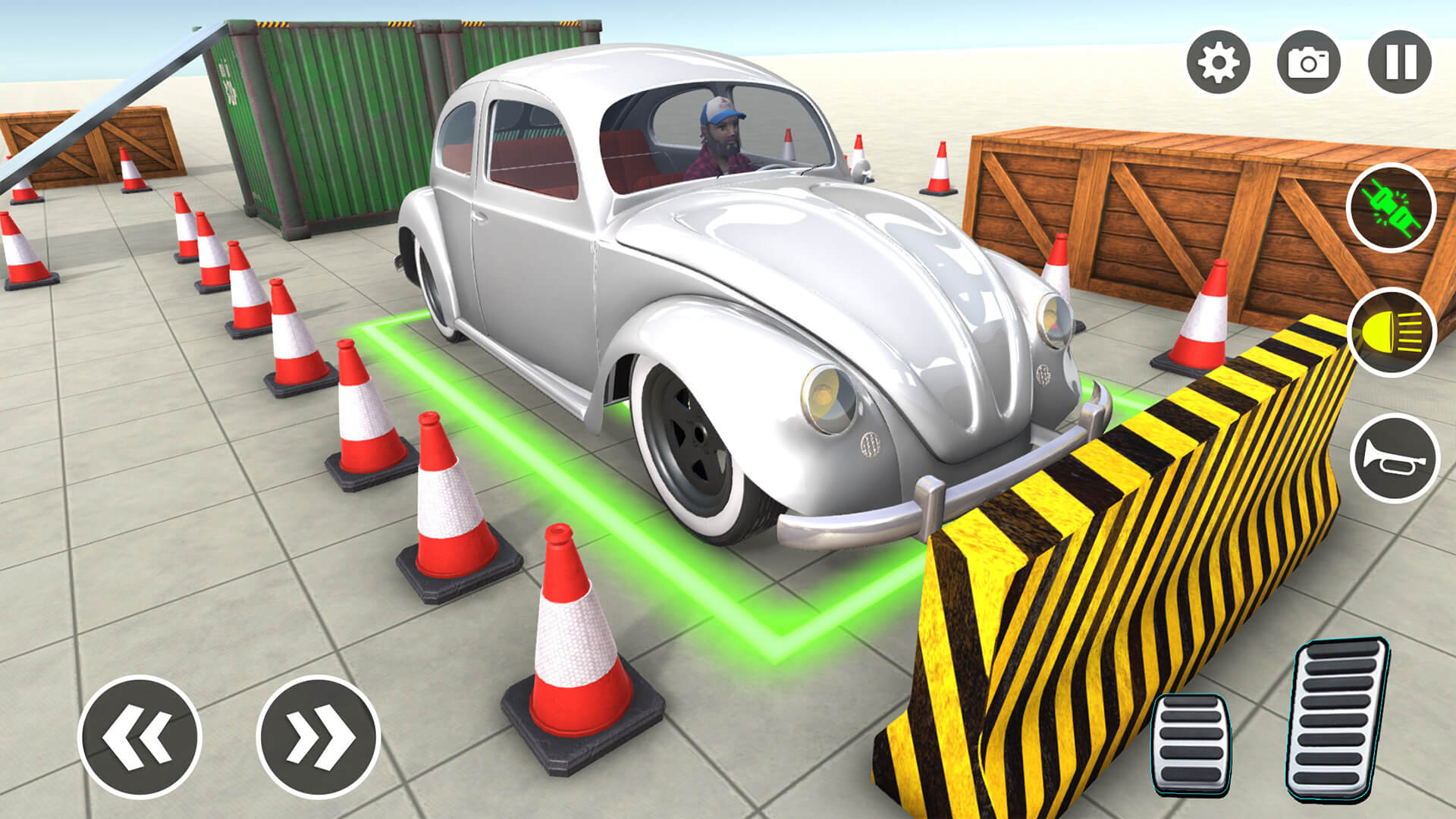 اسکرین شات 4 بازی Car Parking: Classic Car Games