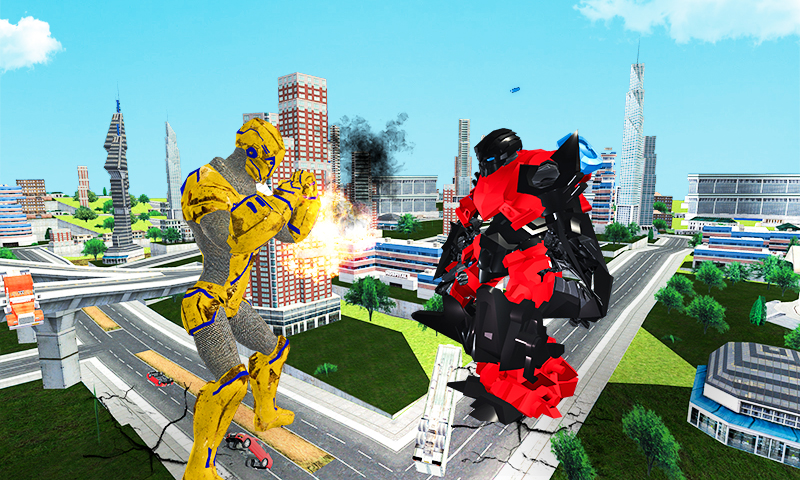 اسکرین شات 6 بازی Gorilla Transform Robot Car 3D