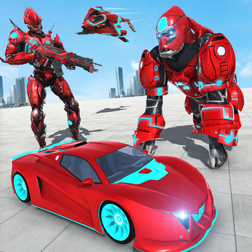 اسکرین شات 1 بازی Gorilla Transform Robot Car 3D