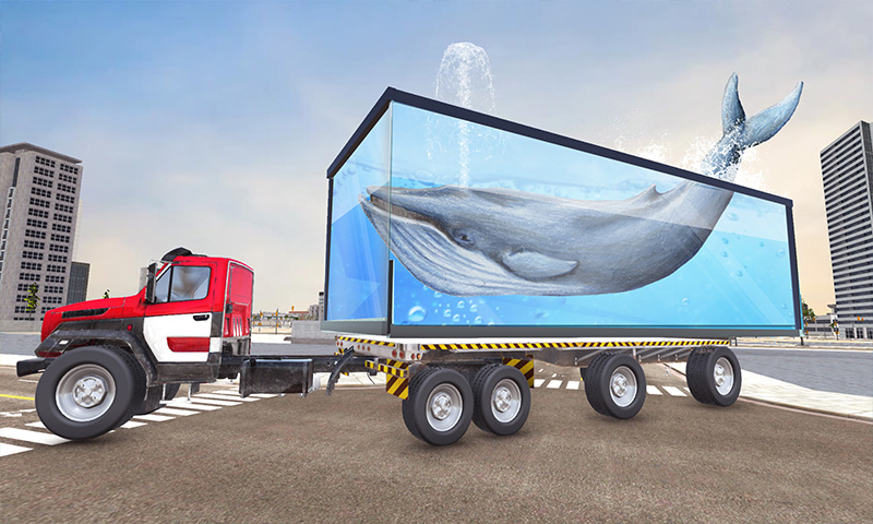 اسکرین شات 3 بازی Water Animal Transporter Games