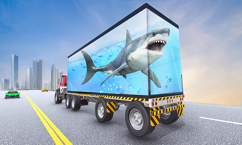 اسکرین شات 4 بازی Water Animal Transporter Games