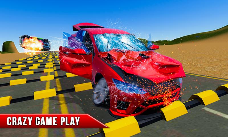 اسکرین شات 1 بازی Car Crash: Car Driving Test 3D