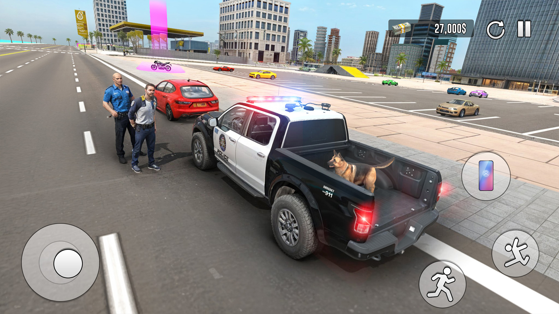اسکرین شات 2 بازی Police Simulator Open World 3D