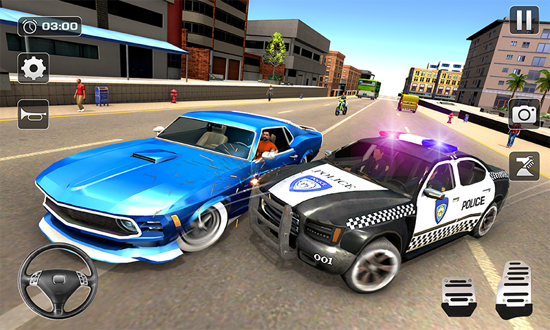 اسکرین شات 4 بازی Police Car Driving Mad City