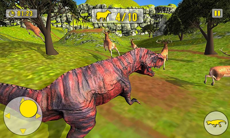 اسکرین شات 4 بازی Dinosaur Rampage: Dino Games