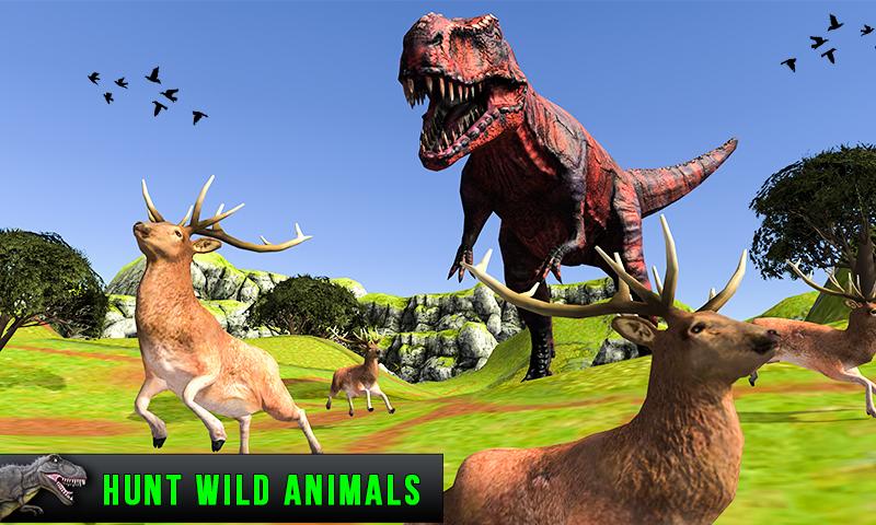 اسکرین شات 2 بازی Dinosaur Rampage: Dino Games