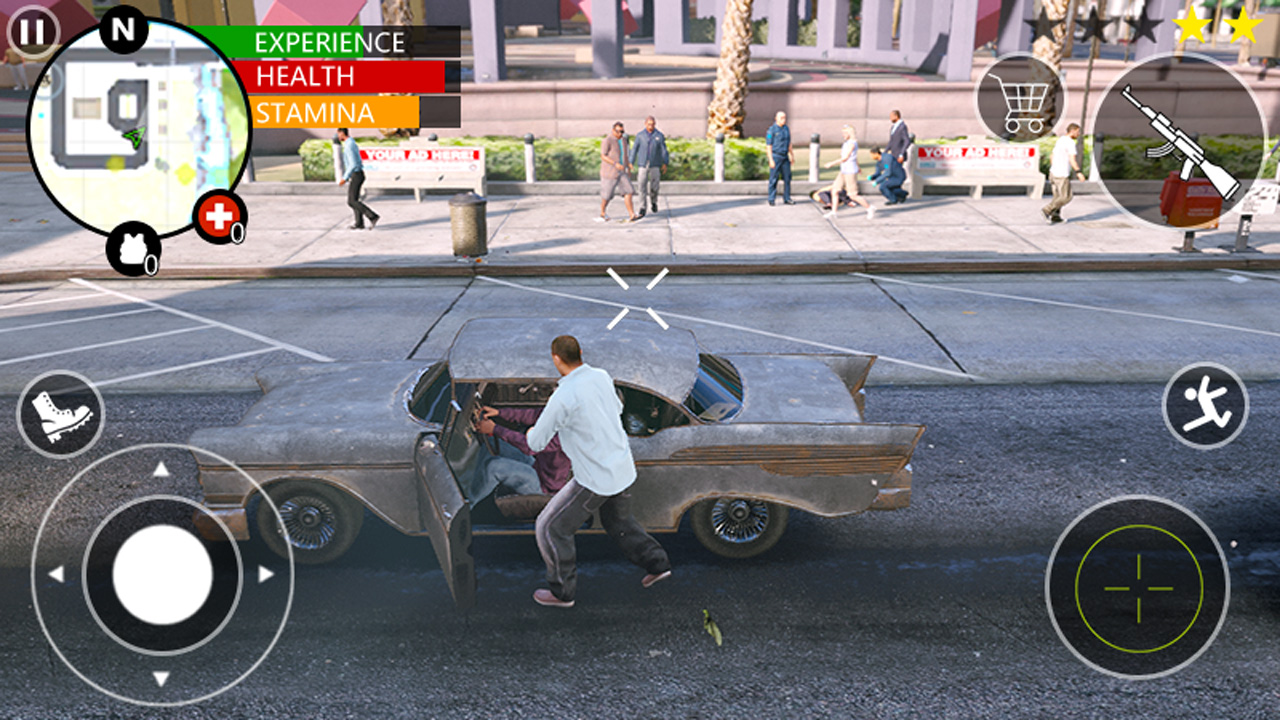 اسکرین شات 4 بازی City Crime Simulator 3D
