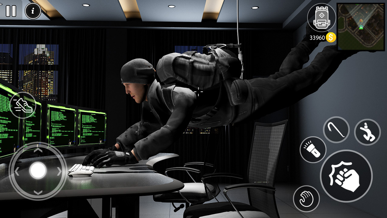 اسکرین شات 2 بازی Crime City Thief Simulator Pro
