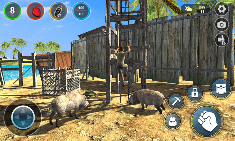 اسکرین شات 3 بازی Ocean Raft Survival Simulator
