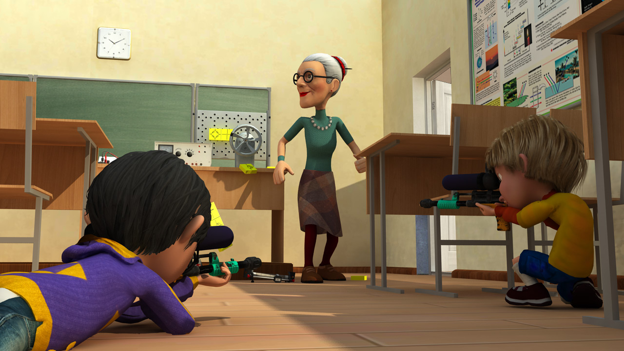 اسکرین شات 4 بازی School Simulator Scary Teacher