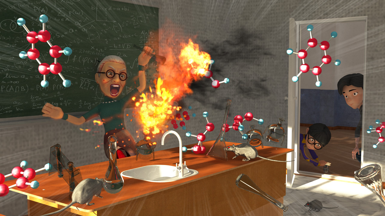 اسکرین شات 2 بازی School Simulator Scary Teacher