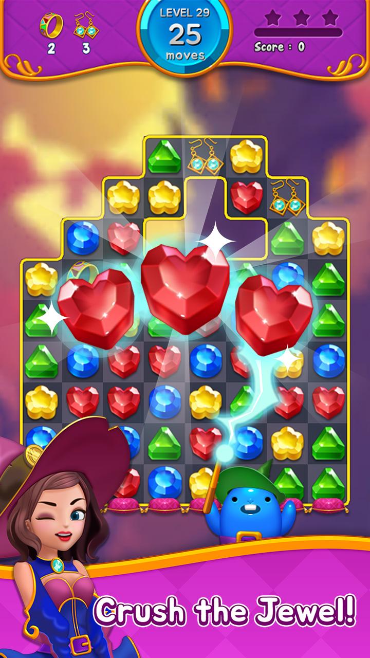 اسکرین شات 5 بازی Jewel Witch - Match 3 Game