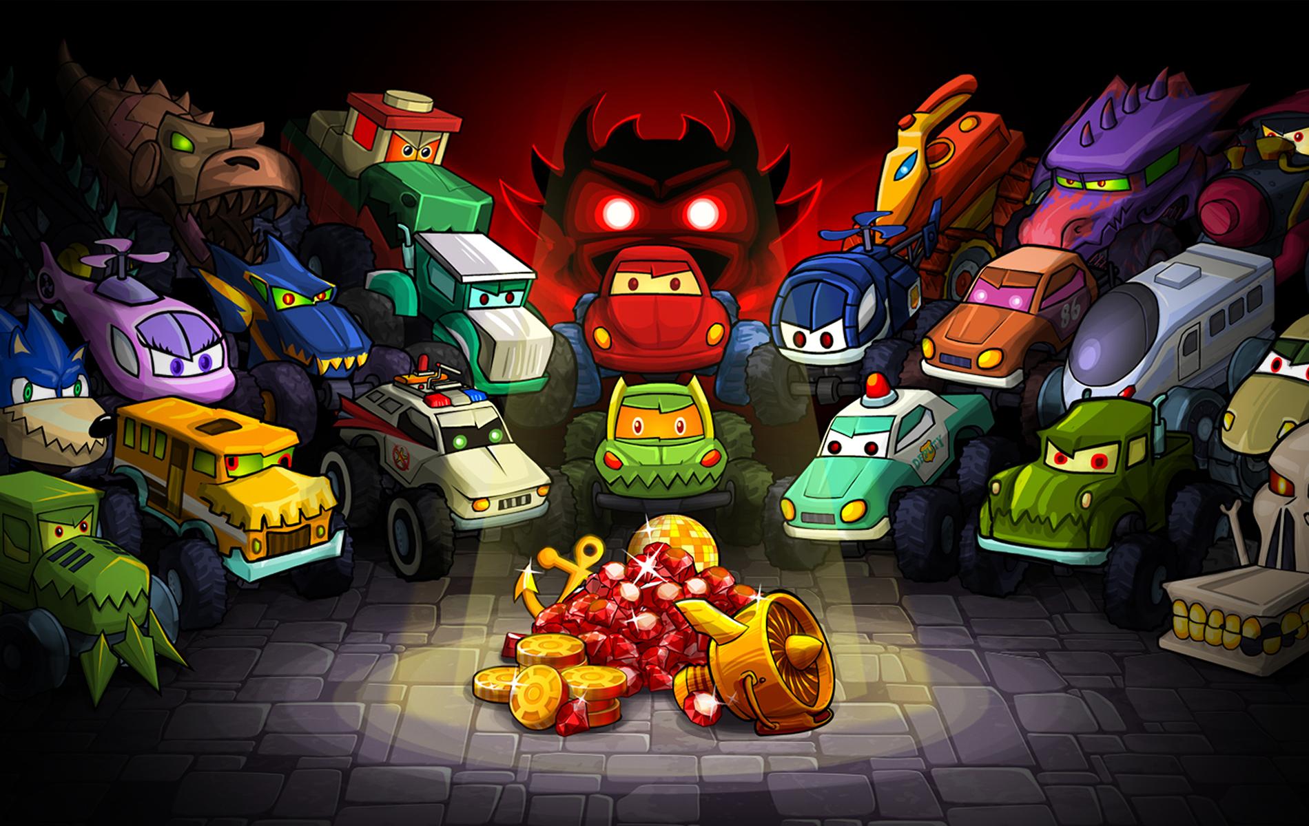 اسکرین شات 8 بازی Car Eats Car Multiplayer Race