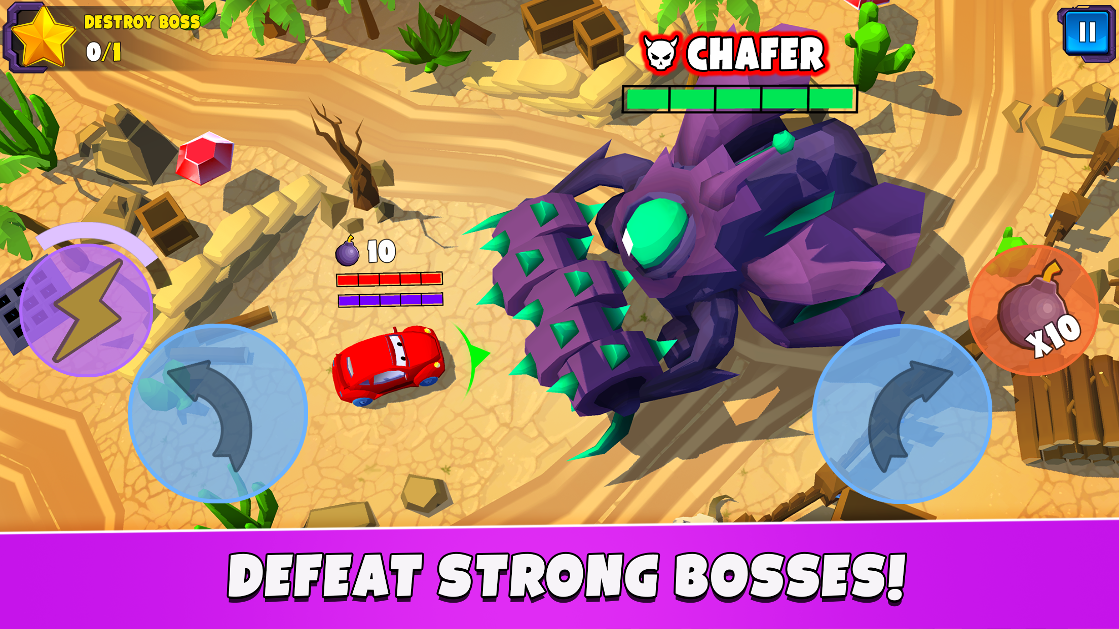 اسکرین شات 4 بازی Car Eats Car 5 - Battle Arena