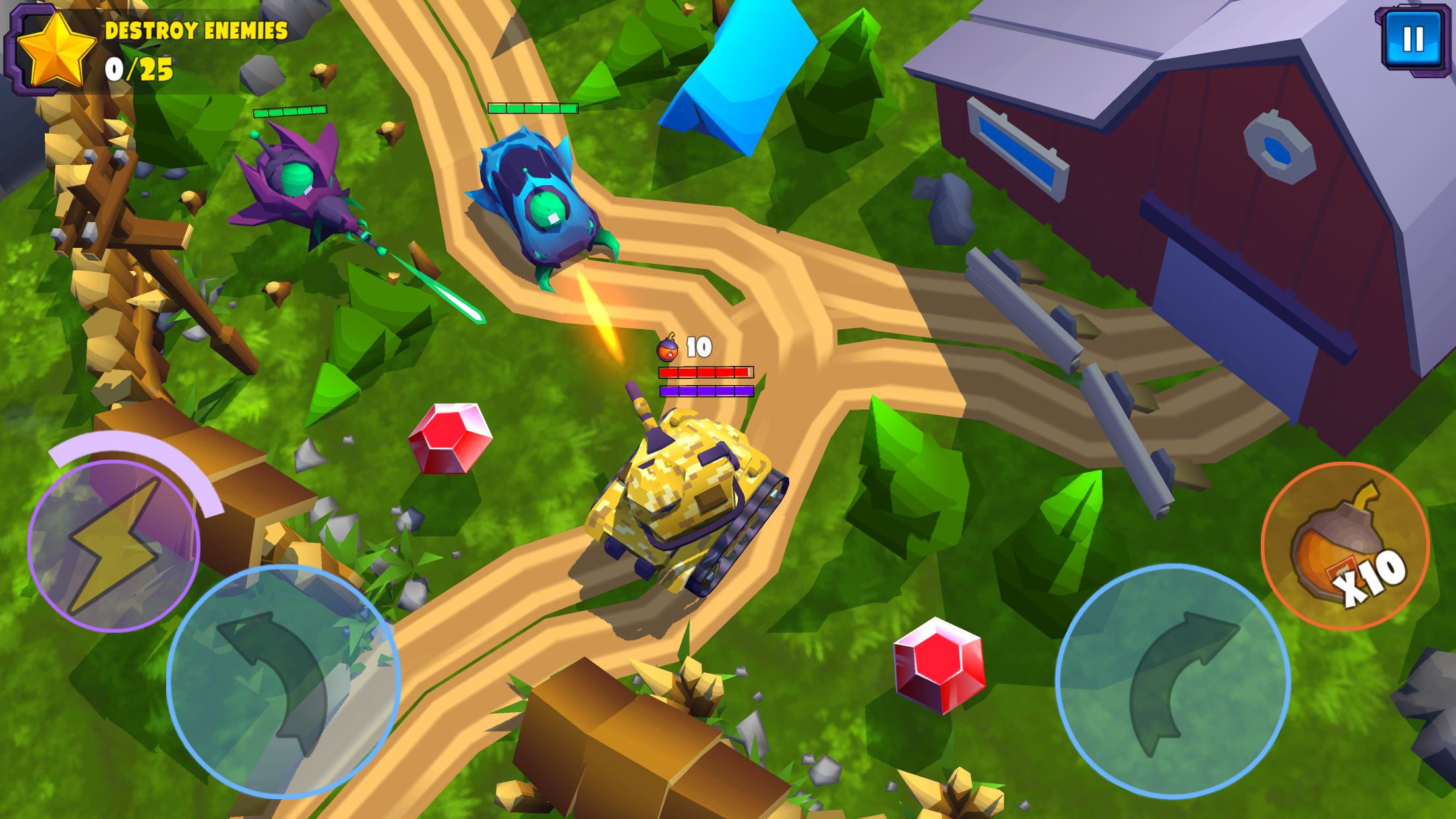 اسکرین شات 2 بازی Car Eats Car 3D - Car Racing