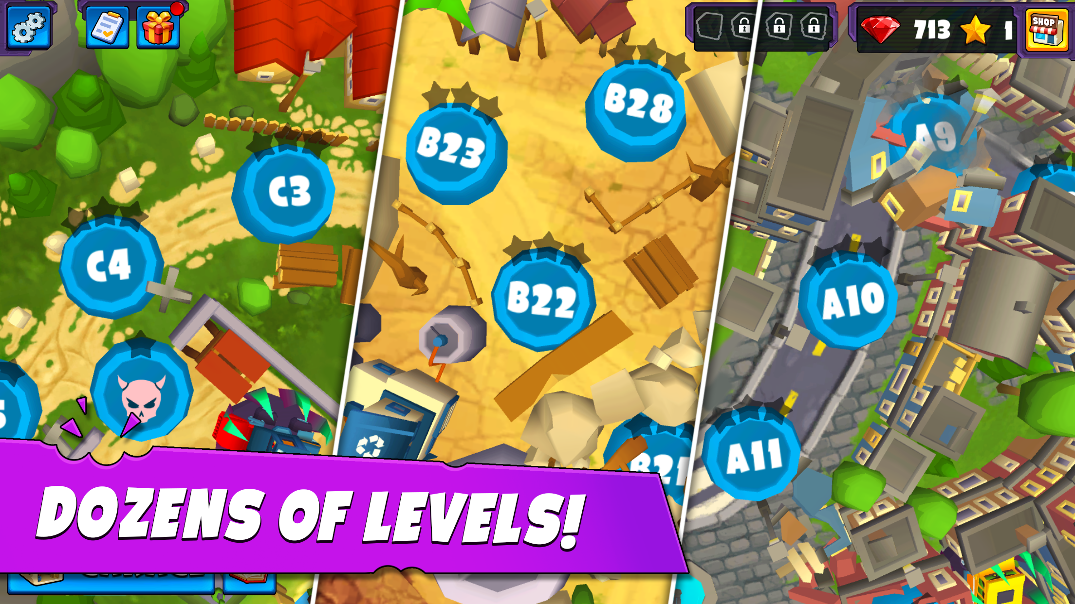 اسکرین شات 8 بازی Car Eats Car 3D - Car Racing